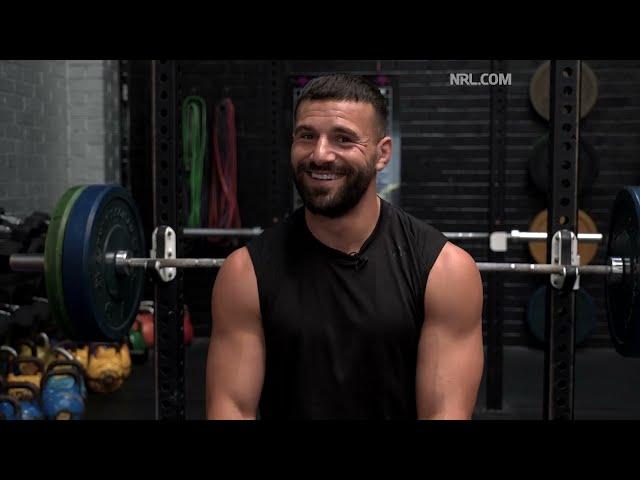 Weights training for NRL | Pre-season Rugby League workout with Josh Mansour