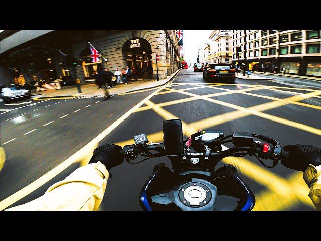  Little Central London Adventure. | Yamaha MT-09 SP Akrapovic & Quickshifter. [4K]