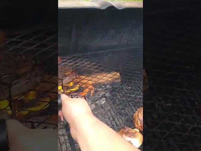 BBQ FLAME SEARING STEAK!