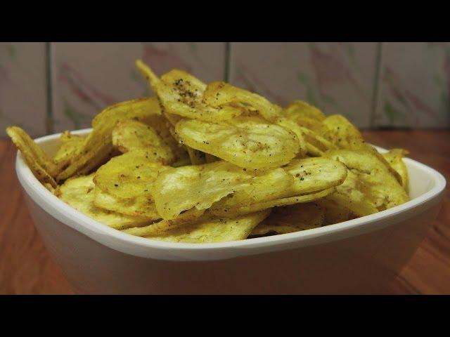 Raw Banana Chips | Crispy and Light