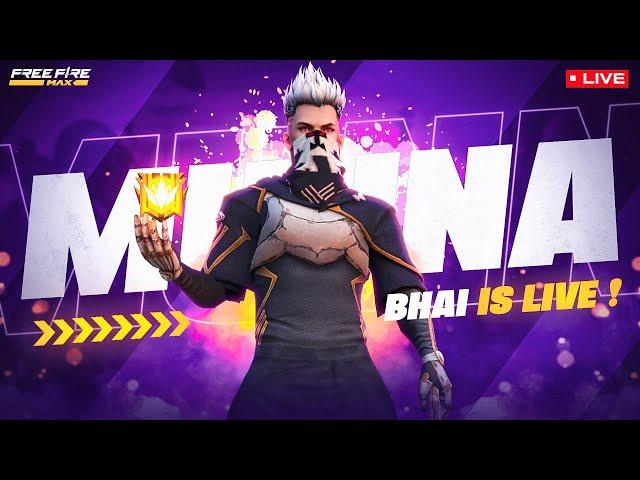 Grandmaster Live Rank Push Free Fire Telugu  - Munna Bhai is Live  - Telugu Gaming Live #MBG