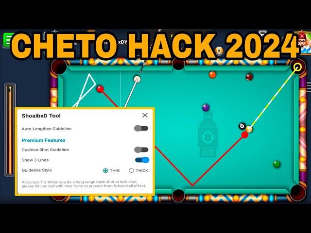 FREE CHETO HACK 8 Ball Pool 55.8.1 Hack Mod Menu For All Android Versions 100% Workking Hack