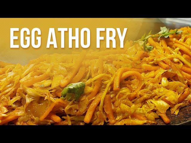 EGG ATHO FRY | BURMESE ATHO RECIPE | STREET FOOD