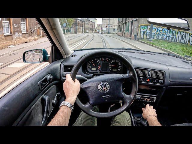 2000 Volkswagen Golf 4 [1.6 100HP] |0-100| POV Test Drive #1184 Joe Black