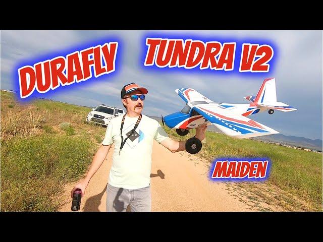 Durafly Tundra V2 Maiden Flight (w/crash)