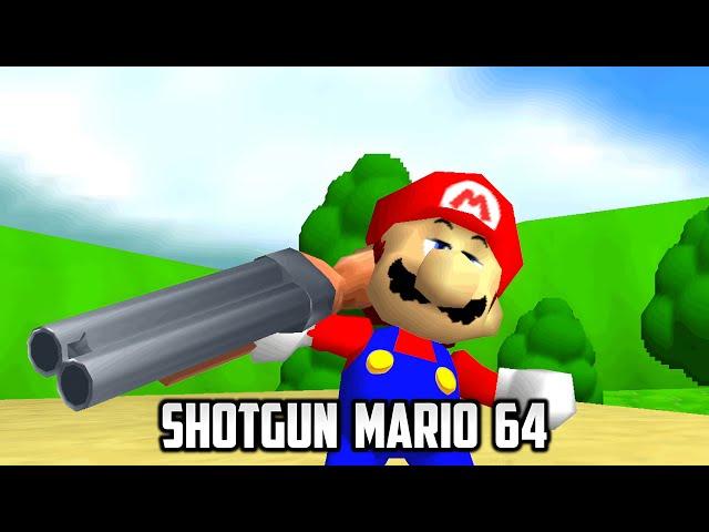 ⭐ Super Mario 64 - Shotgun Mario 64 (final)