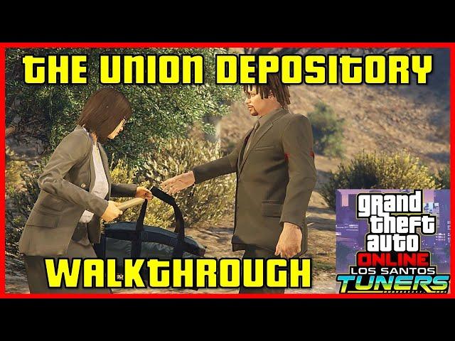 EASIEST METHOD | The Union Depository Contract Finale - Solo Walkthrough | GTA 5 Online Tutorial