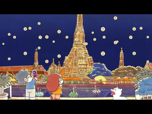 マムアンちゃん『タイの夢の旅』～ロイクラトン祭り～