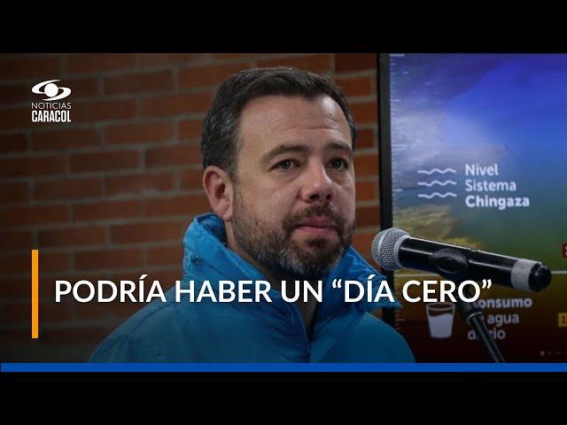 Racionamiento de agua en Bogotá será cada 9 días: alcalde advierte que podría ser peor