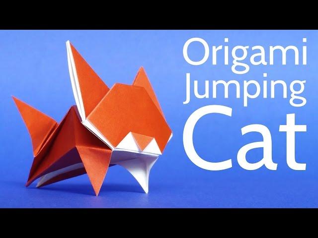 How to Make a Cute Origami Cat  Tutorial (Stéphane Gigandet)