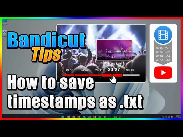 How to save timestamps for YouTube video chapters