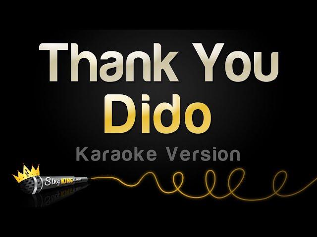 Dido - Thank You (Karaoke Version)