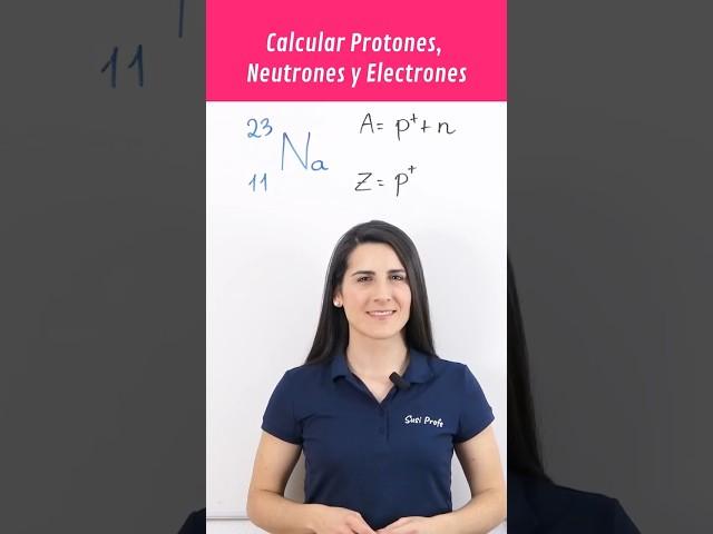 Calcular PROTONES, NEUTRONES y ELECTRONES ️ Átomos con Carga Neutra