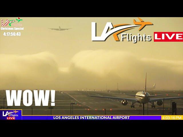 LAX LIVE:  LAX Plane Spotting | December 19, 2024 | Los Angeles International Airport