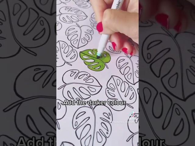 How to blend with Crayola super tips! Colouring in tips to make your page pop  subscribe for more!