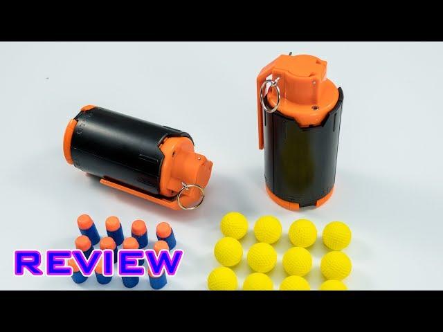 [REVIEW] NERF GRENADE!? LOLWUT!