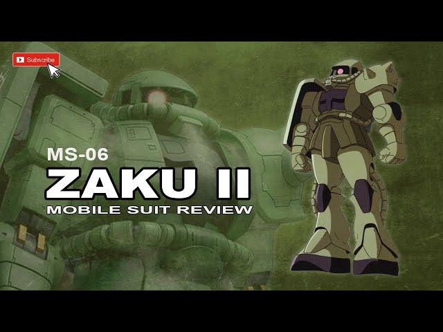 Zaku II | MS-06  |  Mobile Suit Explained