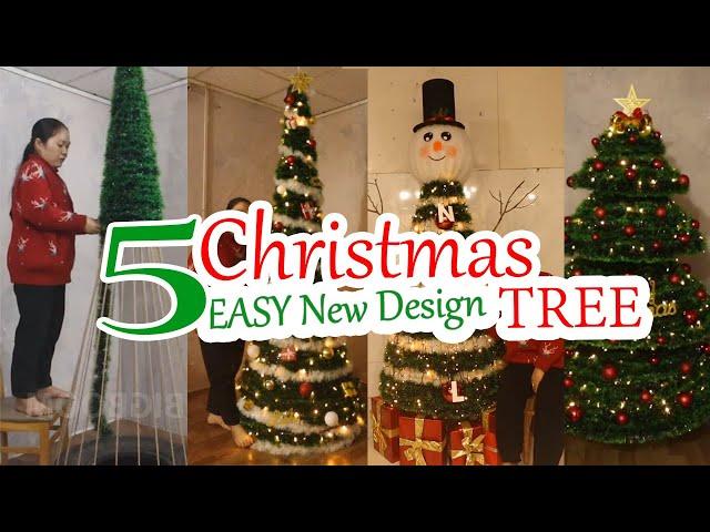 5 EASY New Design DIY Christmas Tree Decoration Ideas 2024