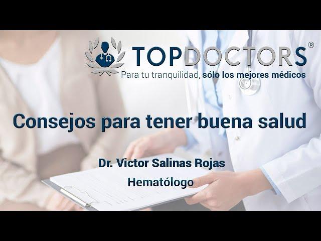 Salud: Consejos para tener buena salud