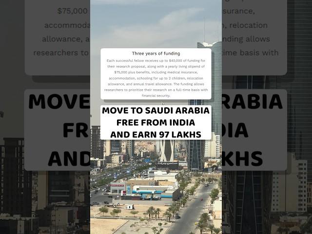 Move to Saudi Arabia free from India | saudi arabia work visa for indian