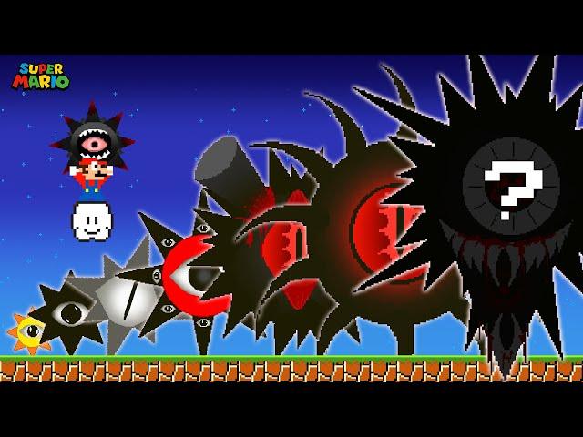 Mario vs Suika | Last Mystery MR SUN PHASE 1-18 Evolution
