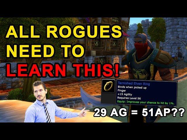 All Rogues NEED to Learn This! - Stat Priority & Gear Selection Explained