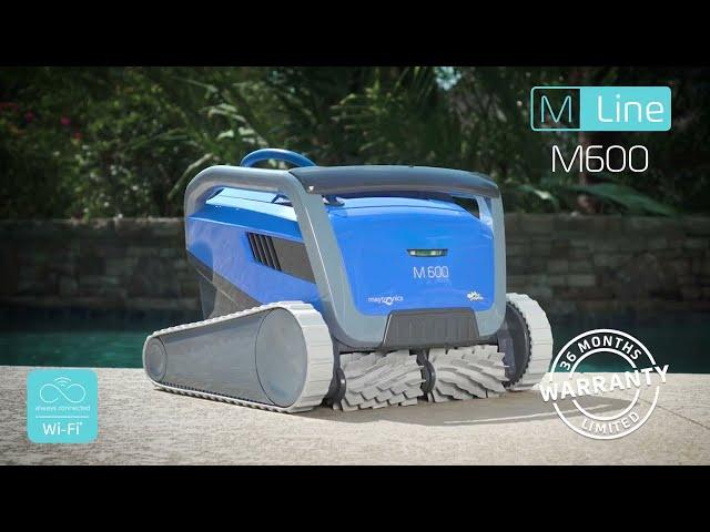 Dolphin M600 robotic pool cleaner top features