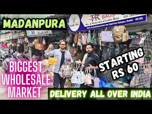 Madanpura | Biggest Bag Market in Mumbai | TR Bags  | Shopping Vlog 