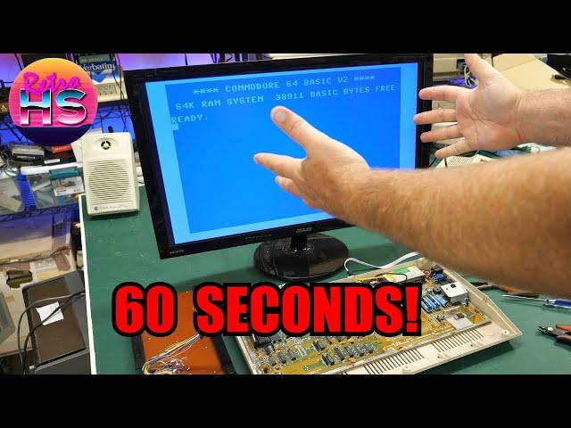 [NEW] Crystal Clear HDMI For The Commodore 64 In 60 Seconds