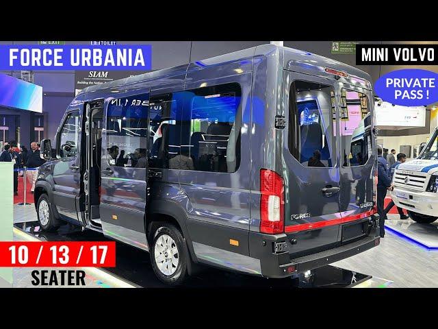 2024 Force Urbania 13 Seater Diesel MPV - Better Than Toyota Innova Hycross & Kia Carnival | Price