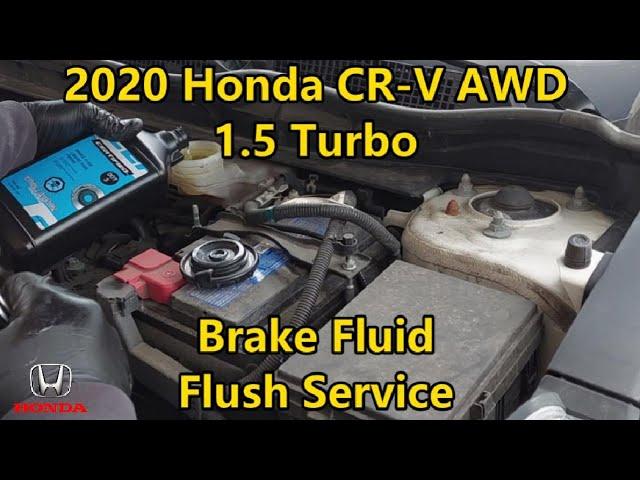 2020 Honda CR-V AWD 1.5 Turbo - Brake Fluid Flush Service