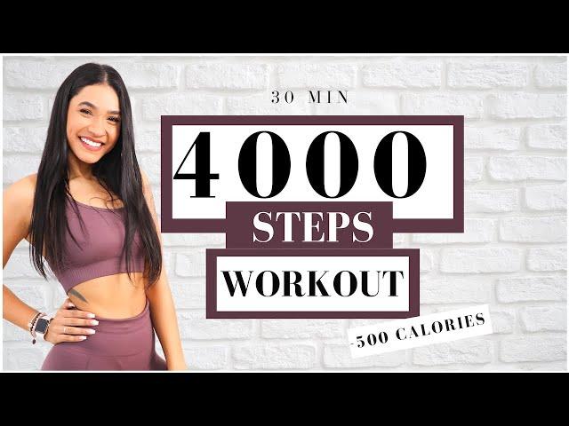 4000 Steps Walking Workout At Home | Happy Fun/ Sweaty Walking