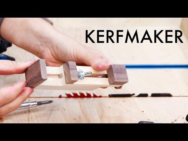 How to Make Perfect Grooves, Dados and Half Laps with a Kerfmaker Jig