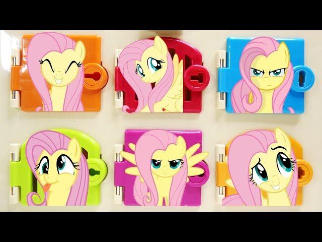 My Little Pony Fluttershy Trapped Matching Colors and Surprises