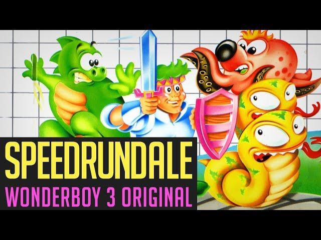 Wonderboy III: The Dragon's Trap (All Bosses) Speedrun in 46:19 von Berlindude1 | Speedrundale