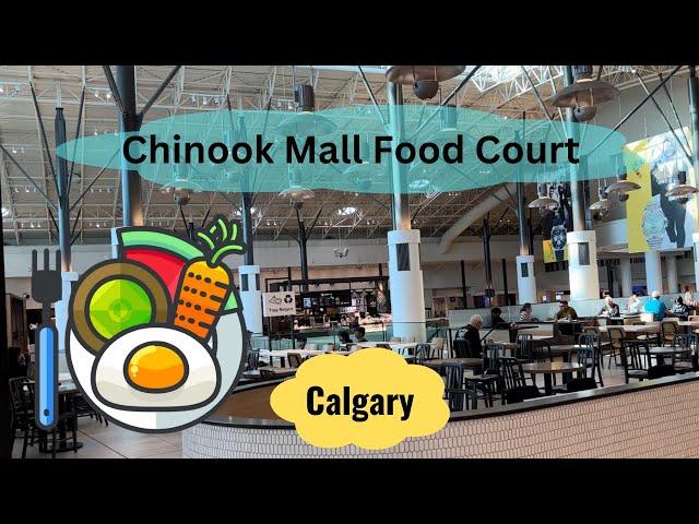 Calgary Chinook Mall food court in September 2023