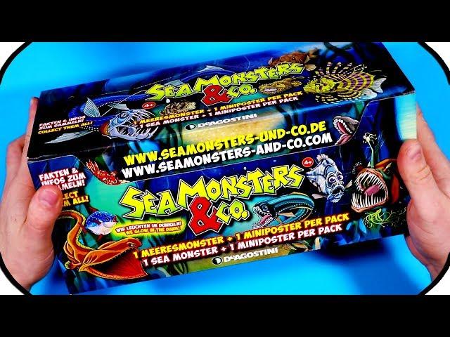 SEAMONSTERs & CO Figures Ƹ̴Ӂ̴Ʒ DeAgostini | FULL BOX OPENING