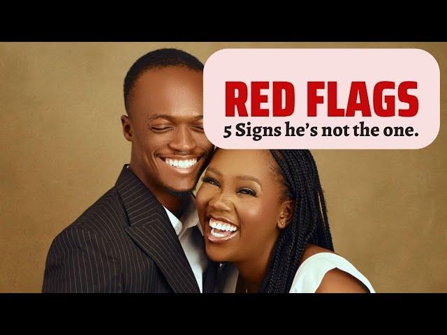 7 RED FLAGS you should NEVER ignore in a Dating Relationship | Don't do it!