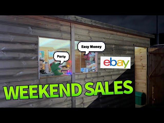 Party In The Shed With All These eBay Sales