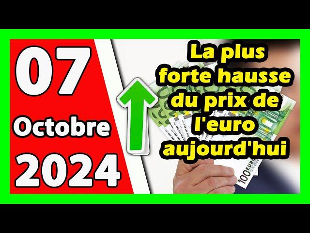 Prix d'euro en algerie marché noir aujourd'hui 07 Octobre 2024 Taux de change Cours dollars devise