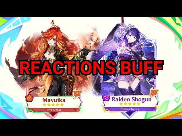 NEW UPDATE! HUGE REACTIONS BUFFS IN 5.2! UP TO DOUBLE DAMAGE BOOST - Genshin Impact