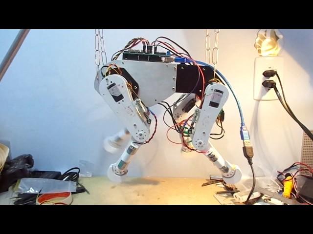 Robot dog (aka "MD-Hund"): airwalk