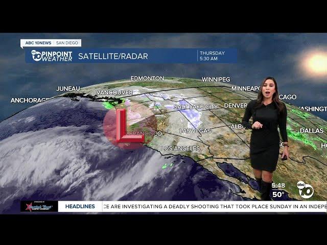 ABC 10News Pinpoint Weather with Meteorologist Vanessa Paz