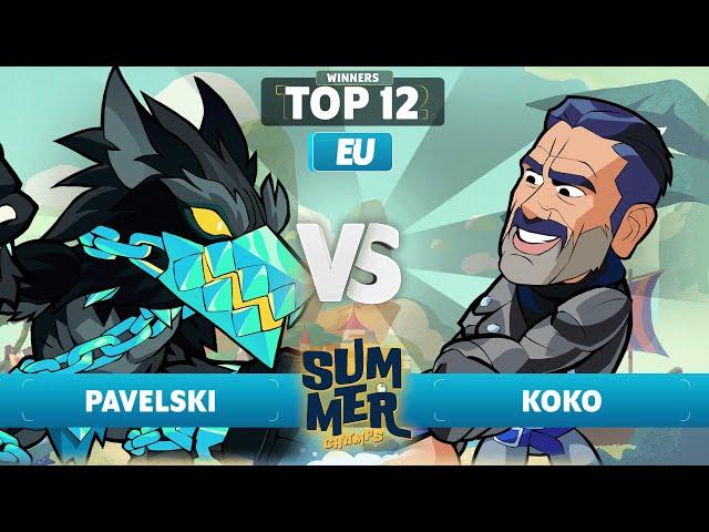 Pavelski vs Koko - Top 12 - Summer Championship 2023 - EU 1v1