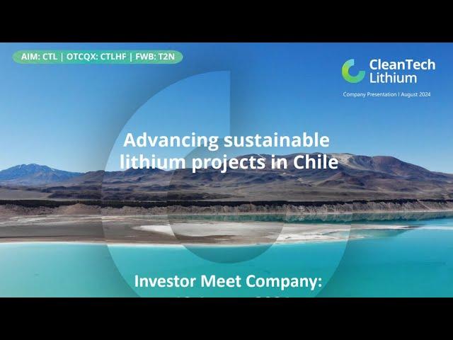 CLEANTECH LITHIUM PLC - ASX process and wider company developments