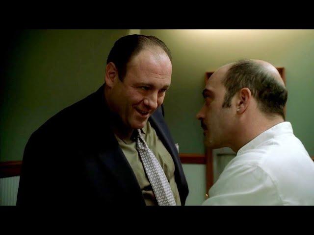 The Sopranos - Artie Bucco and Furio Giunta compare their extortion skills