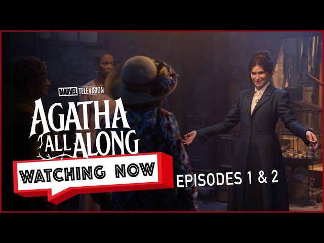 Agatha All Along Ep 1 & 2 | Seekest Thou the Road & Circle Sewn With Fate... | Watching Now Podcast