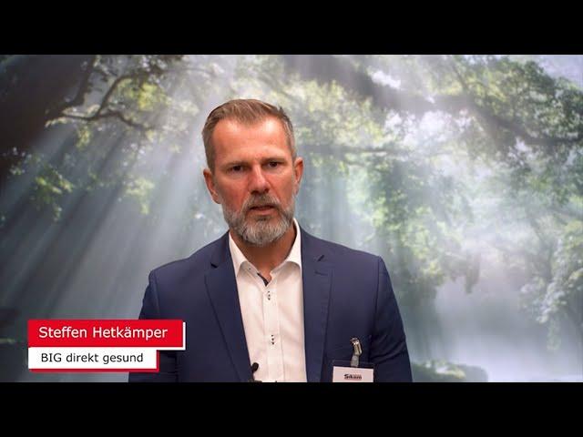 Kundenstimmen - Steffen Hetkämper, BIG direkt gesund