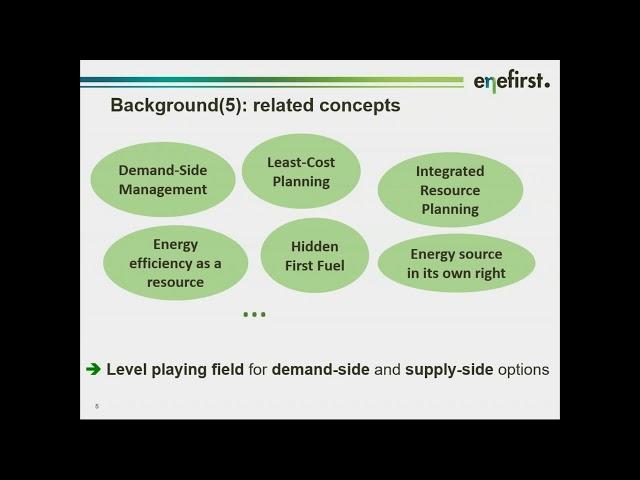 enefirst, making the energy efficiency first principle operational, introductory IEECP Lunch Seminar