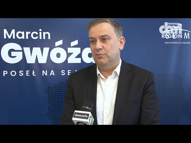 Poseł Marcin Gwóźdź o szczepieniach i drodze S8